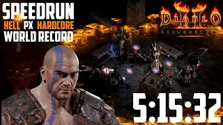[World Record] Diablo 2 - Hell HardCore Barbarian [5:15:32]