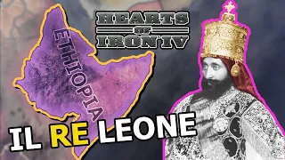 Resistere a oltranza con l'ETIOPIA  - Hearts of Iron IV - Gameplay ITA Lion King Achievement