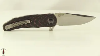 A9 Flipper with Copper Snakeskin FatCarbon (Ceramic IKBS) - M390