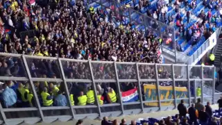 Cambuur fans going crazy on "Tsunami"