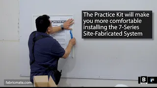 Practice Kit #1 How-To - Fabricmate® 7 Series Site-Fabricated Fabric Wall Finishing System