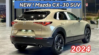 NEW ! Mazda CX-30 SUV ( 2024 ) - Comfort Family Car | exterior and interior