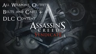 Assassin's Creed Syndicate - Inventory Showcase | All Weapons, Outfits, Capes & Belts