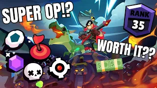 NEW BRAWLER *DRACO* IS SUPRISILY POWERFUL!? | Brawl Stars Brawler Showcase