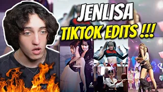 JenLisa (Jennie & Lisa) BLACKPINK TikTok Compilation (Reaction 😰 !!!)