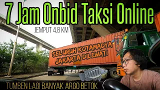 Onbid Taxol 7 Jam diajak Keliling ke Pelosok Jakarta • Jemput Jauh 4,8 KM • Lagi Banyak Argo Betok