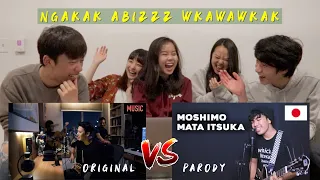 REAKSI TEMEN" JEPANG DENGERIN LAGU MOSHIMO MATA ITSUKA by ARIEL! ASIKKKK!!