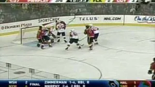 Jokinen - Flames vs Panthers - Sept 20 09