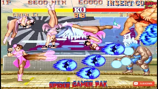 Street Fighter 2 Hack - Punishment Edition 2 - Chun li Playthrough