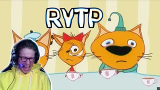 ТРИ СКОТА Сборник RYTP Три кота rytp | РЕАКЦИЯ НА Вася Мажак