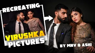 Recreating VIRUSHKA Pictures w/ @AshiKhanna