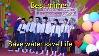 Best mime Ever .SAVE WATER SAVE LIFE.Clasic Hb by DedRooze