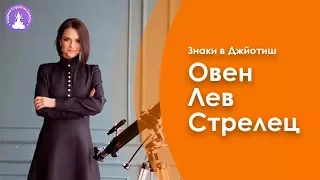 Овен, Лев, Стрелец в Джйотиш