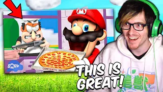 SMG4: Mario Opens a Pizza Shop (reaction)