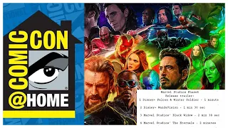 Marvel's San Diego Comic Con @ Home Lineup Leaked