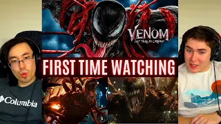 REACTING to *Venom 2: Let There Be Carnage* WHAT AN AWESOME FIGHT!!! (First Time Watching)