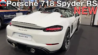 All NEW 2024 Porsche 718 Spyder RS - FIRST LOOK & Walkaround