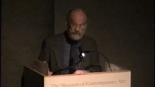 Ray Kappe at MOCA (March 29, 1999)