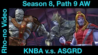 KNBA vs ASGRD, Season 8,Path 9