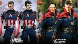 Avengers Characters in Tollywood Version || Avengers Endgame South Indian Heroes Version ||