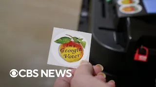 Battleground state of Georgia sees record breaking turnout of early voters