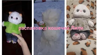 новая кошечка Лили? Распаковка кошечки Лили🐱😺