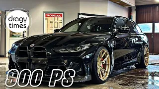 900 PS BMW M3C G81 Touring X-Drive Stage 3 | Acceleration from 100-200 Km/h & 60-130 mph