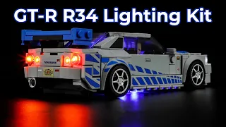 Lego Nissan Skyline GT-R R34 Light Kit: Unboxing, Installation, and Review