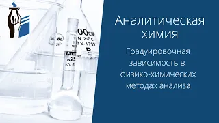 Градуировочная зависимость в физико-химических методах анализа.