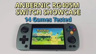 ANBERNIC RG405M Switch Showcase - 14 Games - Settings, Tips & Gameplay