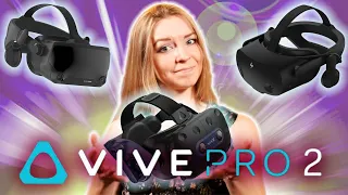 New gaming PCVR Vive Pro 2 - better than Valve Index and Reverb G2?