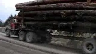 PACIFIC P16 LOGGING TRUCK, PART 1, 3K LOADED!