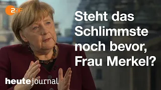 Merkel im Interview mit Marietta Slomka im heutejournal 12.02.2021