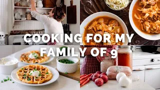 Fall What We Eat in a Week | Family of 9