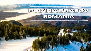 Poiana Brasov, Romania December 2023 || 4K Drone Footage