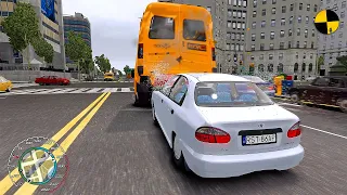 GTA 4 Crash Testing Real Car Mods Ep.132