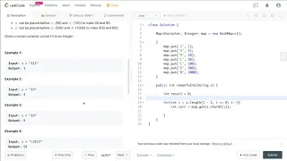 [Решение на Java] 13. Roman to Integer. LeetCode задача для Amazon, Microsoft, Facebook, Apple и др.