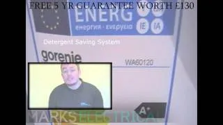 Gorenje WA60120 Video Review