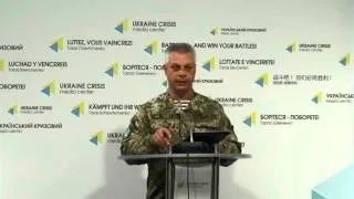 Полковник Андрій Лисенко, речник АПУ з питань АТО. УКМЦ, 2.05.2016