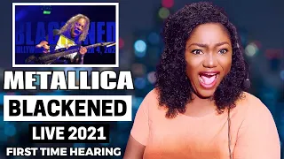SINGER REACTS | FIRST TIME HEARING METALLICA - Blackened (Hollywood - November 4, 2021) REACTION!!!😱
