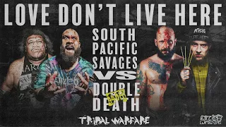 Circle 6 Wrestling: Double Death vs South Pacific Savages (Tribal Warfare)