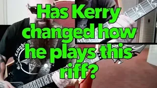 Did Kerry King forget how to play the Slayer Angel of Death bridge riff? Weekend Wankshop 188