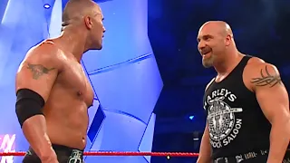 The Rock Calls Out Bill Goldberg - Monday Night RAW!