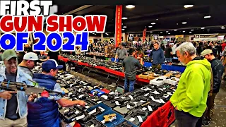 FIRST GUN SHOW OF 2024 #gunshow #guns