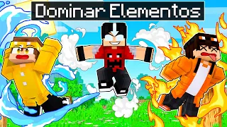 Como DOMINAR TODOS OS ELEMENTOS do AVATAR no Minecraft ‹‹ P3DRU ››