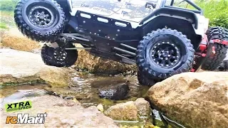 RC Car Xtra Speed XS01 Jeep Wrangler Creek Rock Crawling(Jae-song)