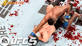UFC 5 | Bruce Lee VS Jamahal Hill |  PS5