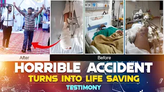 Horrible 😮 Accident Turns Into Life Saving Testimony || Ankur Narula Ministries