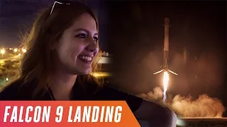 Watching SpaceX land a Falcon 9 rocket