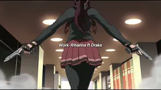 Work-Rihanna ft Drake (sped up)